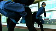 Frame from The Sanitastics